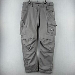 Engelbert Strauss Pants Mens 40x32 Gray Workwear Cargo Stretch Waist